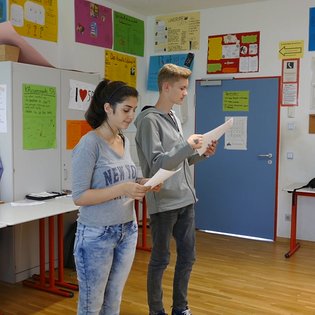 Workshop mit Timo Brunke in Leonberg im Rahmen des Projekts #sprichklartext der KulturRegion Stuttgart 2017