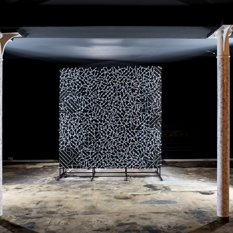 Kunstprojekt "Putting the Pieces Back Together Again" von Ralf Baecker beim Festival "Drehmoment" der KulturRegion Stuttgart 2018
