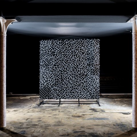 Kunstprojekt "Putting the Pieces Back Together Again" von Ralf Baecker beim Festival "Drehmoment" der KulturRegion Stuttgart 2018