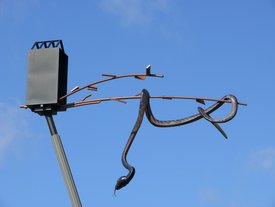 Kunstwerk Schlange