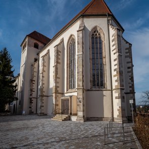 Blick auf die Stiftskirche