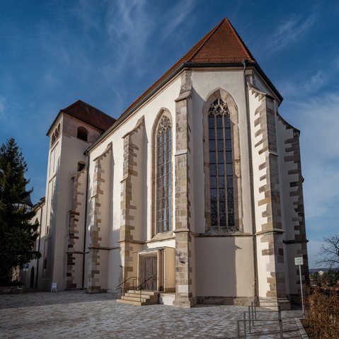 Blick auf die Stiftskirche