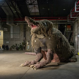 Abschlussfest des Festivals "Unter Beobachtung" im Kunstverein Wagenhalle, Stefanie Oberhoff "Money Mouse"