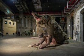 Abschlussfest des Festivals "Unter Beobachtung" im Kunstverein Wagenhalle, Stefanie Oberhoff "Money Mouse"