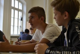 Workshop mit Bas Böttcher in Göppingen im Rahmen des Projekts #sprichklartext der KulturRegion Stuttgart 2017