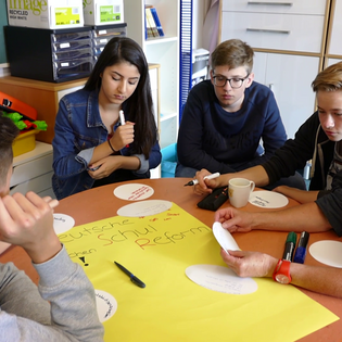 Workshop mit Jakob Nacken in Waldenbuch im Rahmen des Projekts #sprichklartext der KulturRegion Stuttgart 2017
