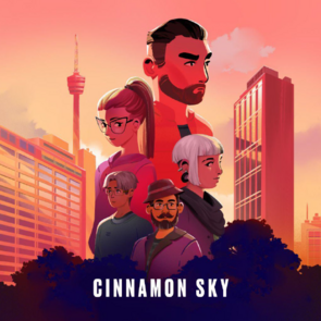 Grafische Darstellung von Personen verschiedenen Alters. Im Hintergrund sind Stuttgarter Gebäude zu sehen. Das Bild ist in orangenen Tönen gehalten.