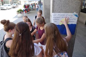 Workshop mit Rolf-Bernhard Essig in Göppingen im Rahmen des Projekts #sprichklartext der KulturRegion Stuttgart 2017