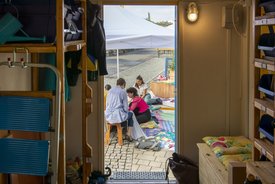 „Eine Unterhaltung im Freien“ in Nürtingen im Rahmen des Projekts SPIEL:RAUM der KulturRegion Stuttgart 2021-2022