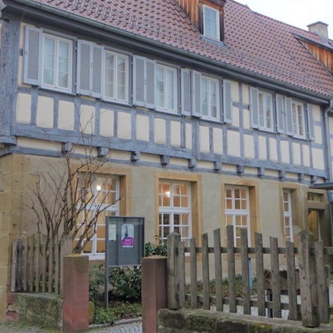 Stadtmuseum Leonberg, untergebracht in einem schönen, alten Fachwerkhaus