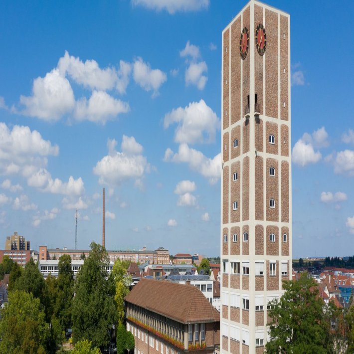 Blick auf Rathausturm - Aussenansicht