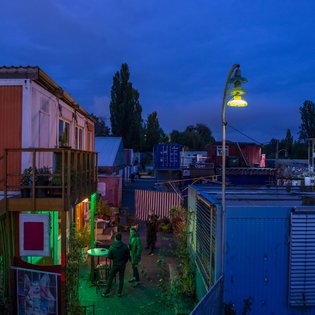 Abschlussfest des Festivals "Unter Beobachtung" im Stuttgarter Kunstverein Wagenhalle