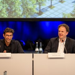 Matthias Klopfer (l.) und Dr. Matthias Knecht (r.)