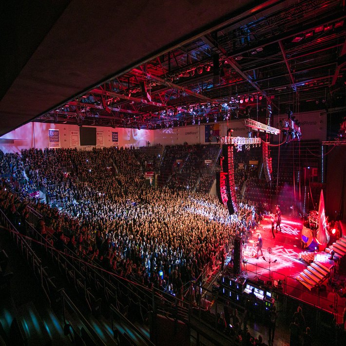 Konzert in der vollen MHPArena