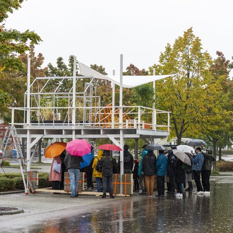 Projekt "Zukunftsklangraum" beim Festival ÜBER:MORGEN der KulturRegion Stuttgart