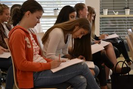 Workshop mit Lars Ruppel in Ostfildern im Rahmen des Projekts #sprichklartext der KulturRegion Stuttgart 2017