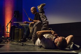 Abschlussfest des Festivals "Unter Beobachtung" im Stuttgarter Kunstverein Wagenhalle, Rocket Freudental