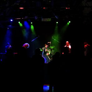 Blick auf die Konzertbühne