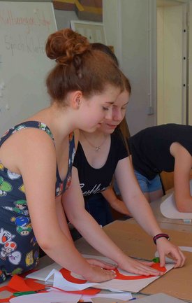 Workshop mit Rolf-Bernhard Essig in Göppingen im Rahmen des Projekts #sprichklartext der KulturRegion Stuttgart 2017