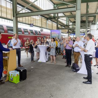 »Geschichten auf der Schiene« der KulturRegion Stuttgart am 27.7.2019 