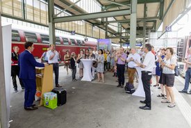 »Geschichten auf der Schiene« der KulturRegion Stuttgart am 27.7.2019 