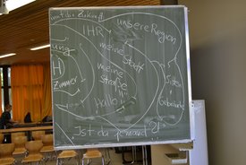 Workshop mit Timo Brunke in Ditzingen im Rahmen des Projekts #sprichklartext der KulturRegion Stuttgart 2017