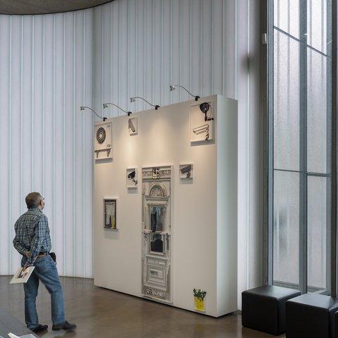 Kunstprojekt "Ich sehe was, was du nicht siehst" von Marion Eichmann beim Festival „Unter Beobachtung“ der KulturRegion Stuttgart 2020