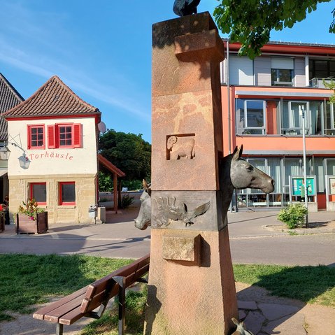 Tierstele am Viehmarktplatz
