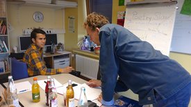 Workshop mit Timo Brunke in Schwäbisch Hall im Rahmen des Projekts #sprichklartext der KulturRegion Stuttgart 2017