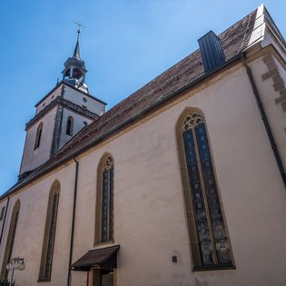 Aussenansicht der Johanneskirche