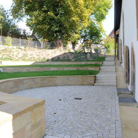 Kulturecke bei der Peterskirche