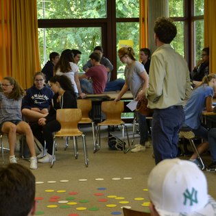 Workshop mit Timo Brunke in Ditzingen im Rahmen des Projekts #sprichklartext der KulturRegion Stuttgart 2017
