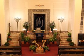 Innenansicht der Synagoge
