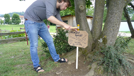 Workshop mit Bruno Nagel in Bad Boll im Rahmen des Projekts #sprichklartext der KulturRegion Stuttgart 2017
