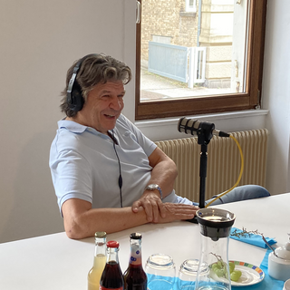Kinobesitzer Heinz Lochmann im Gespräch
