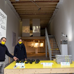 Abschlussfest des Festivals "Unter Beobachtung" im Stuttgarter Kunstverein Wagenhalle, Bureau Baubotanik