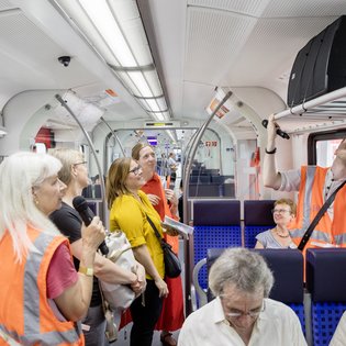 »Geschichten auf der Schiene« der KulturRegion Stuttgart am 27.7.2019 