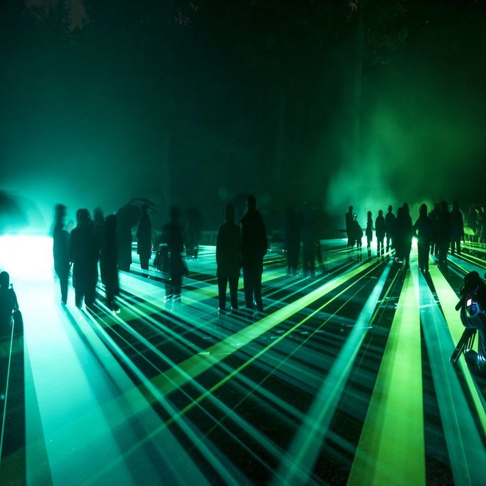 Eindrücke vom Lichtkunstfestival