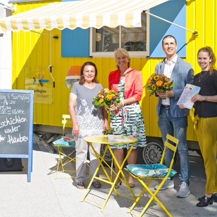 »Geschichten unter der Haube« 2019: Der Pop-up-Salon in Kornwestheim