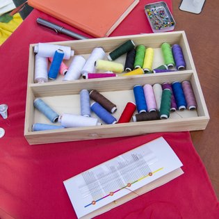 „Eine Unterhaltung im Freien“ in Nürtingen im Rahmen des Projekts SPIEL:RAUM der KulturRegion Stuttgart 2021-2022