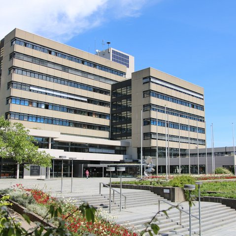 Aussenansicht des Rathauses