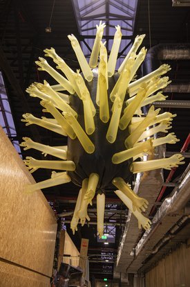 Abschlussfest des Festivals "Unter Beobachtung" im Stuttgarter Kunstverein Wagenhalle
