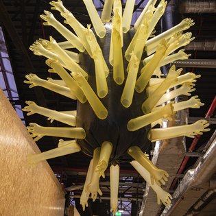 Abschlussfest des Festivals "Unter Beobachtung" im Stuttgarter Kunstverein Wagenhalle