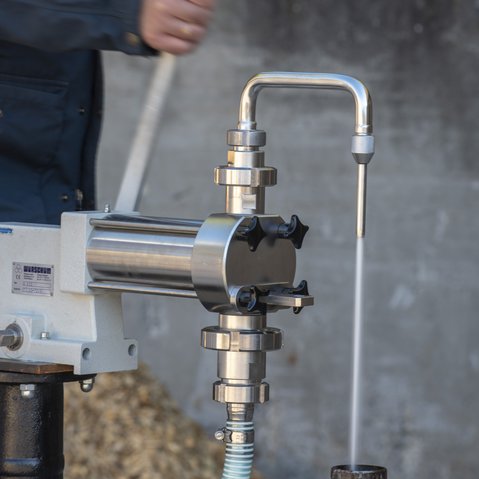 Kunstprojekt "Soap fountain/Waldenbucher Seifenbrunnen" von Philipp Messner beim Festival "Drehmoment" der KulturRegion Stuttgart 2018