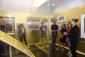 Blick in die Ausstellung des Museums - Führung