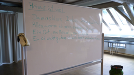 Workshop mit Timo Brunke in Schwäbisch Hall im Rahmen des Projekts #sprichklartext der KulturRegion Stuttgart 2017