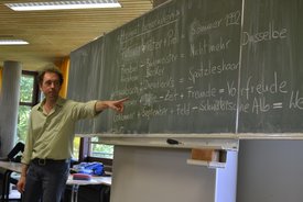 Workshop mit Timo Brunke in Ditzingen im Rahmen des Projekts #sprichklartext der KulturRegion Stuttgart 2017
