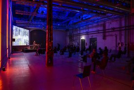 Abschlussfest des Festivals "Unter Beobachtung" im Stuttgarter Kunstverein Wagenhalle, Meike Boltersdorf