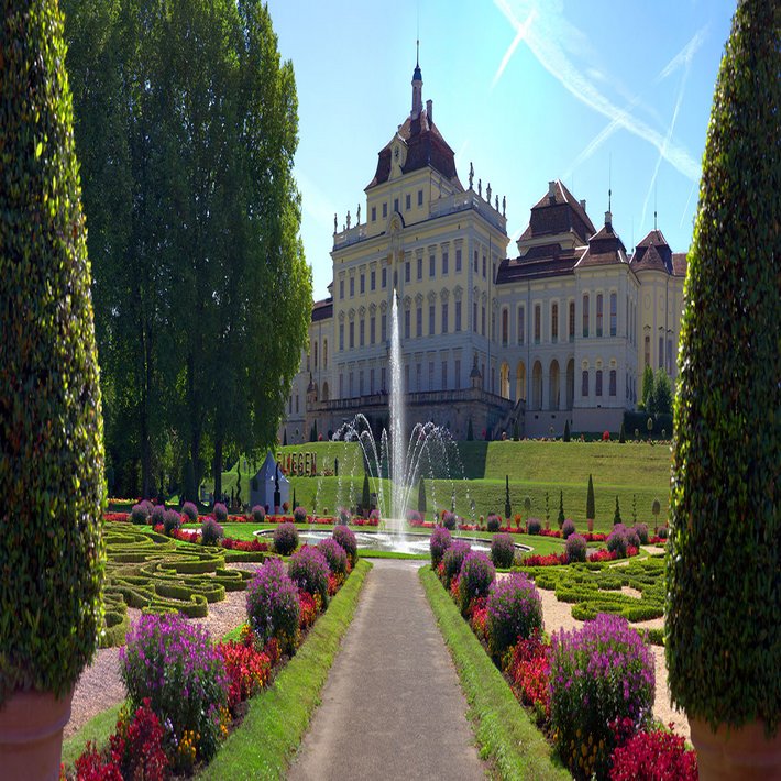 Blick auf das Schloss