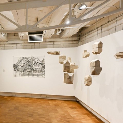 Kunstprojekt "gestern:heute:morgen – eine Stadt verändert sich" von Sara F. Levin beim Festival ÜBER:MORGEN der KulturRegion Stuttgart